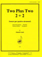 Two Plus Two Alto Sax, Bass Clar, Marimba and Vibraphone cover